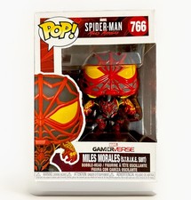 Funko Pop! Vinilo: Marvel - Miles Morales (S.T.R.I.K.E. Traje) #766