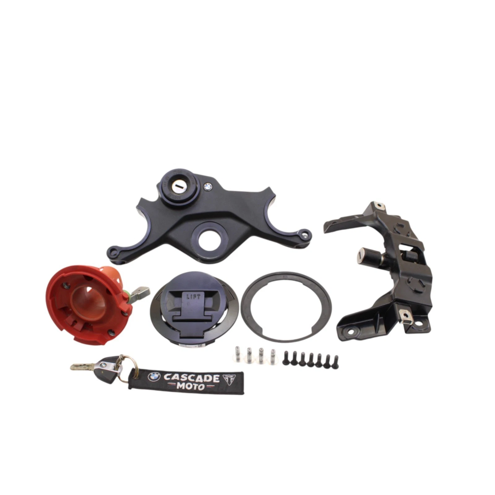 2020 - 2024 BMW S1000RR IGNITION LOCK SET KEY GAS CAP SEAT LOCK KIT BOLTS