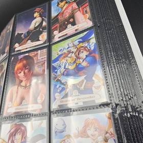 Sega Dreamcast Trading Cards Base & Foil  Complete Set Limited Run Games Folder