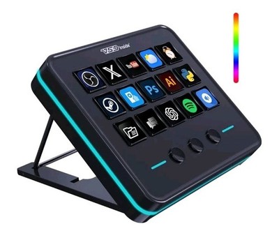 Macro Keypad, Stream Controller Deck Gaming Shortcut Keyboard 18 Programmable Ke