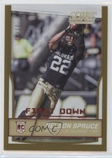 2016 Score Rookies Jumbo First Down /10 Nelson Spruce #378 Rookie RC
