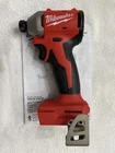 New Milwaukee M18 3650-20 18V 18 Volt 1/4” Compact Brushless Hex  Impact Driver