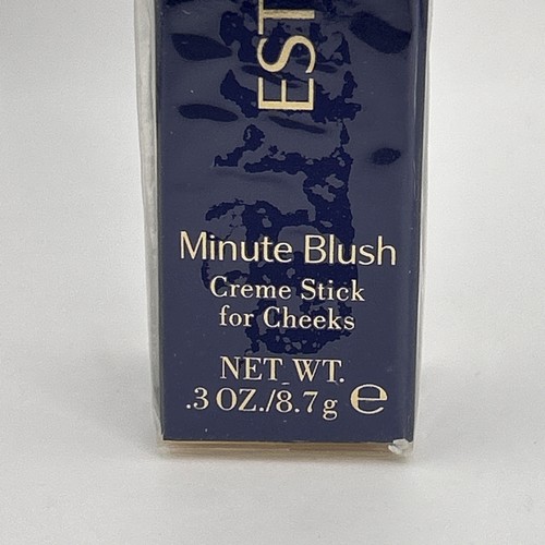 Estee Lauder Minute Rouge Creme Stick für Wangen 06 MINUTEN Bronze 0,3 Unzen versiegelt - Bild 2 von 7