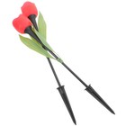  2 PCS Solar-led-tulpenblumenlicht Gartenlampe Angetriebene Blumenlichter