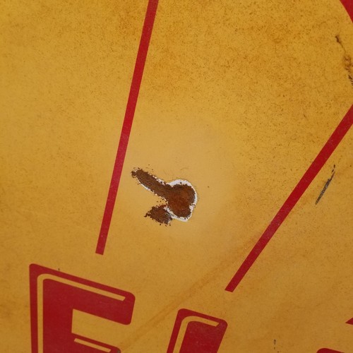 Vintage Look Old Style Rusty Shell Gasoline Tankstelle Schild Hot Rod Garage Art - Bild 10 von 18