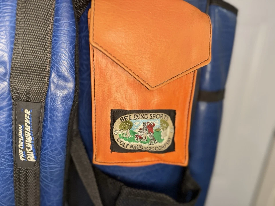 Bolsa de golf Bushwhacker deportiva vintage Belding naranja azul Florida Gators llevar Foto 2 de 4