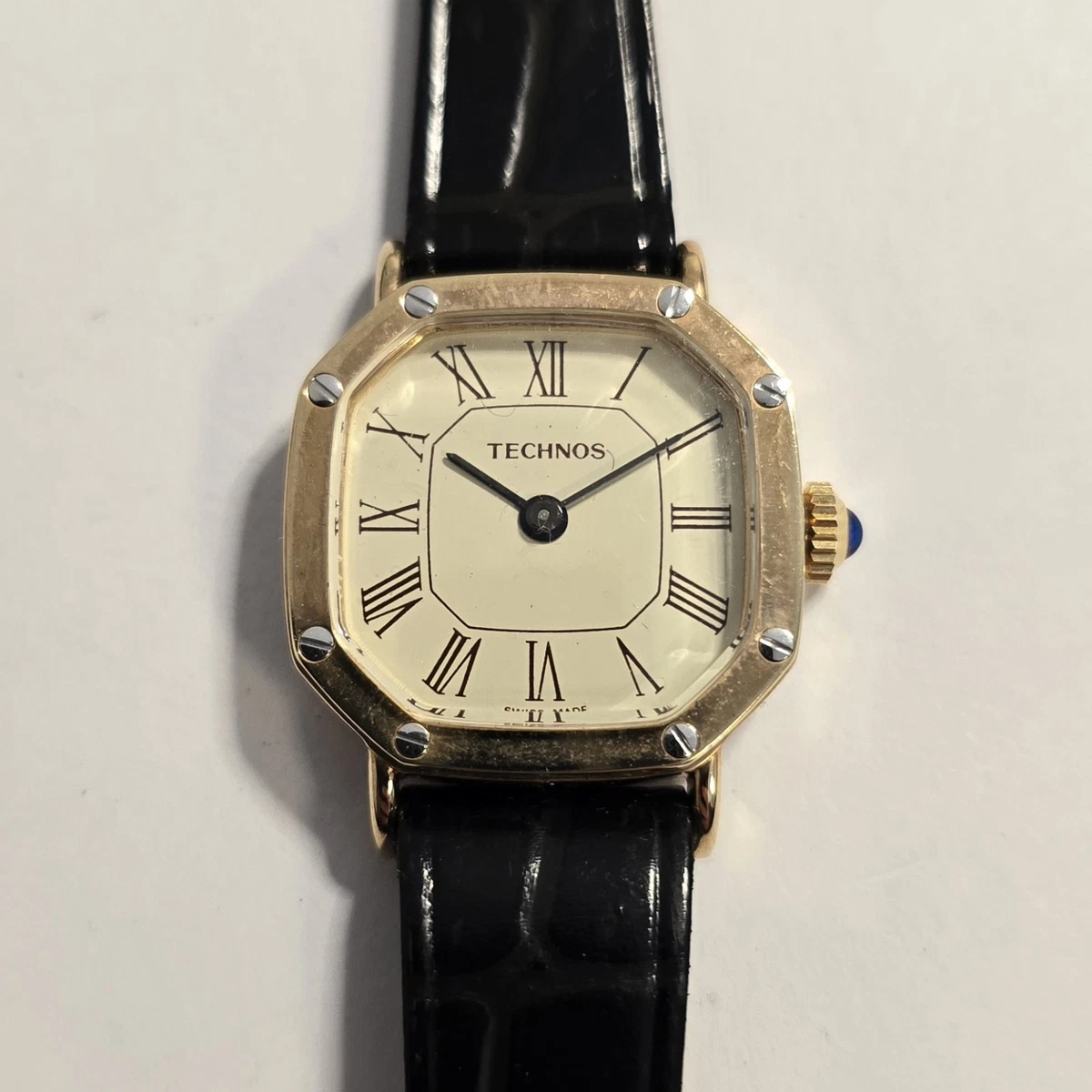 RORIOS Orologio da Donna Catena Perline Orologi da Polso Vintage Quadrante Piccolo Orologio Signora Quarzo Orologio Diamante Cinturino Acciaio Inossidabile Oro