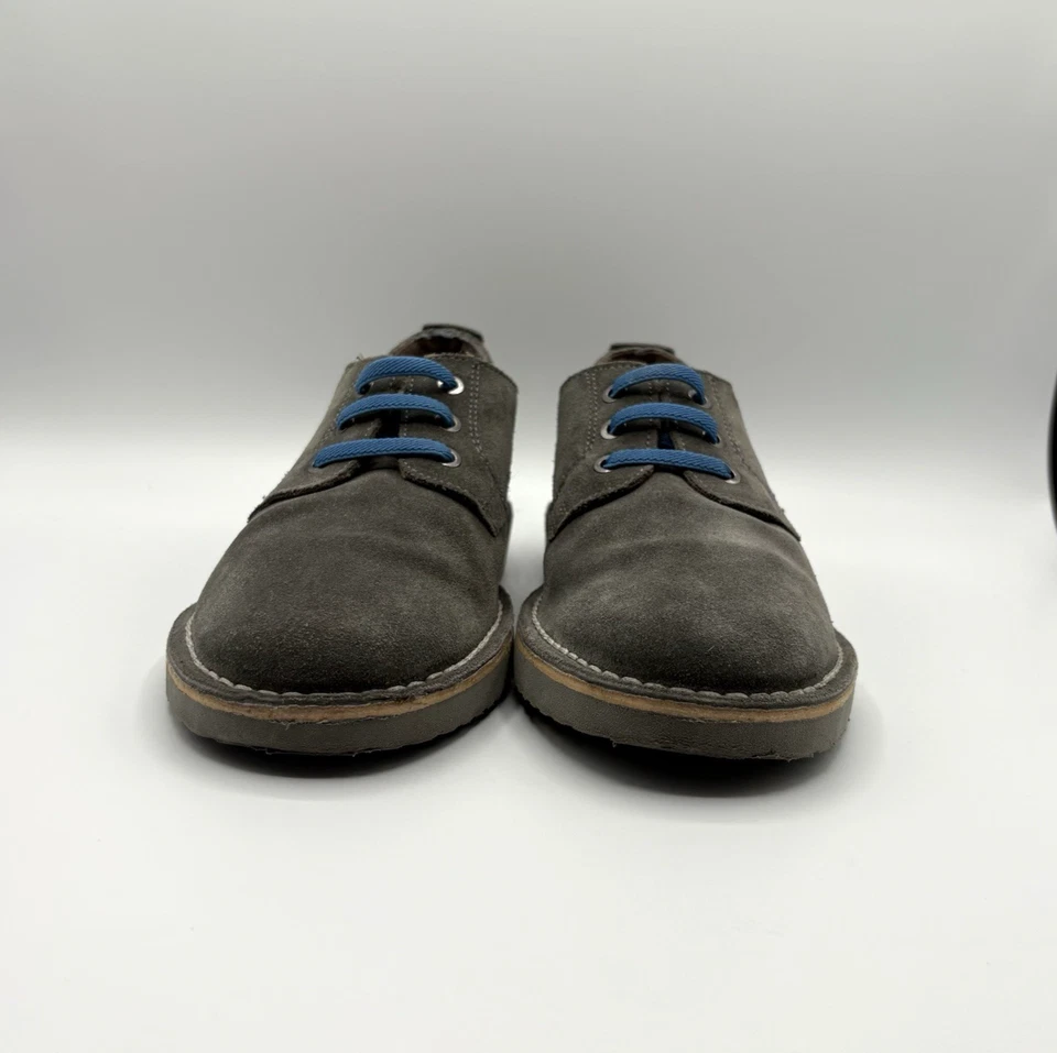 Zapato de Vestir FLORSHEIM Niños Talla 3 M Gris Gamuza Con Cordones Oxford Foto 2 de 4