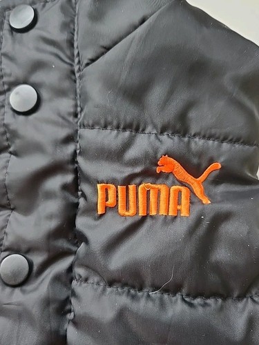 Boys/Girls Puma Puffer Vest Black, Size 4US, Outerwear - Picture 8 of 11