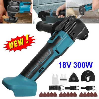 Profi Oszillierwerkzeug Multifunktionswerkzeug Multitool Vibrationssäge 18V 300W