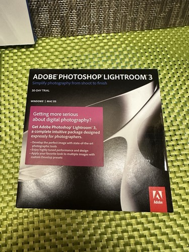 Adobe Photoshop CS5 with Serial Number MAC OS & SEALED Lightroom 3 30day Trial - Picture 4 of 10