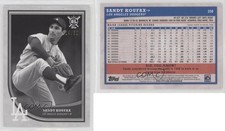 2018 Topps Big League All-Time Greats Black and White /50 Sandy Koufax #350 HOF