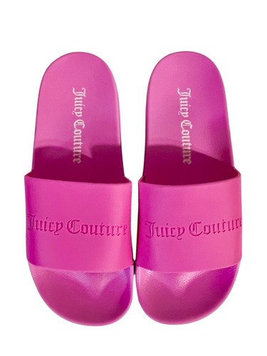 Sandali da donna Juicy Couture rosa caldo taglia US 9-10 (EU 40) regalo promozionale NUOVI - Foto 3 di 12