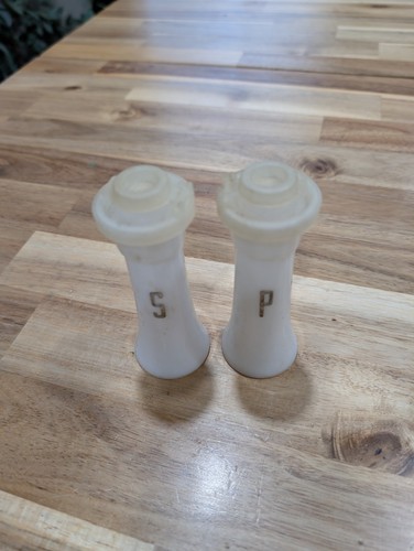 Vintage MCM Tupperware Hourglass 6 in Salt Pepper Shakers 718 - Picture 2 of 4