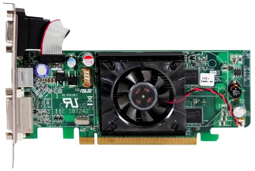 Graphic Card ASUS Ati Radeon HD2400 Pro 128MB AD-RV610LE Pcie x16 - Picture 2 of 2