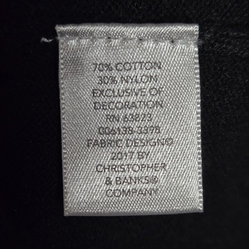 CJ Banks Womens Cardigan Sweater Size 1X Floral Cottagecore Grannycore Embroided - Picture 12 of 13