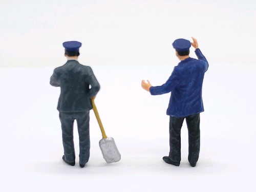 Preiser Figures Engine Driver & Fireman / Stoker - 1:43 O Gauge - (Unused) Mint - Picture 5 of 8