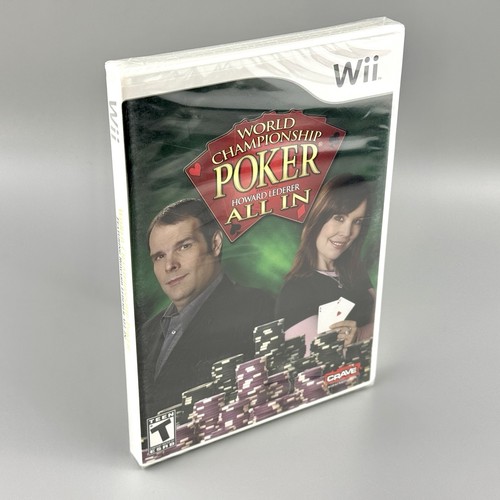 World Championship Poker: All In - Howard Lederer (Nintendo Wii, 2007) BRAND NEW - Picture 2 of 7