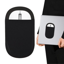 Universal Reusable Adhesive Stick-On Mouse Pouch  Elastic Mouse Holder For Wire