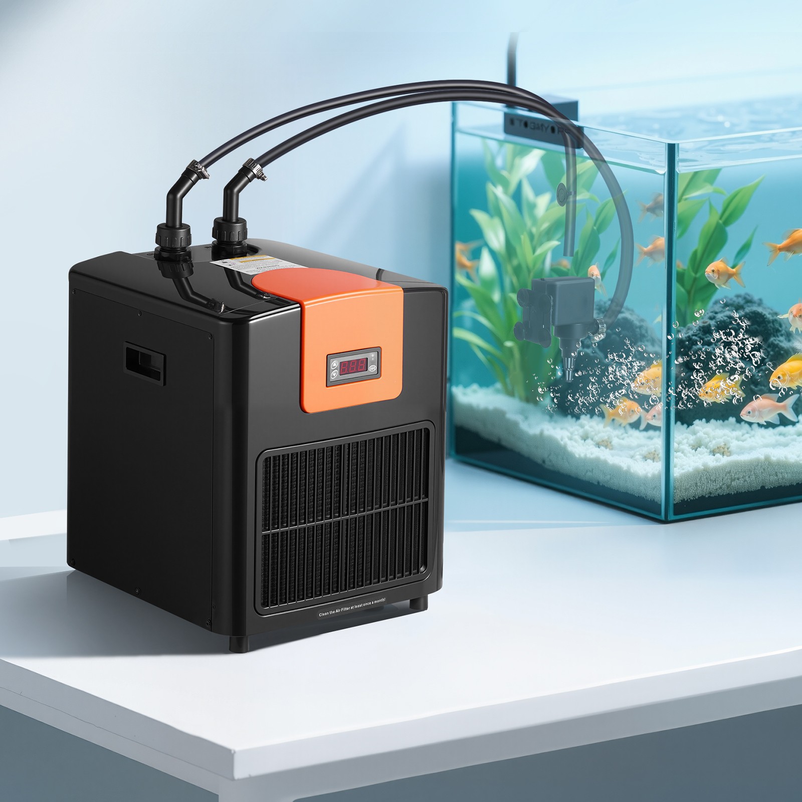 Uimoso Aquarium Chiller 92 Gal 1/4 HP Water Chiller Hydroponic Fish Tank Cooler