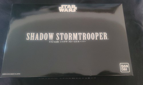 Bandai Star Wars Shadow Stormtrooper Modellbausatz Maßstab 1:12 (RAR) BESCHREIBUNG LESEN