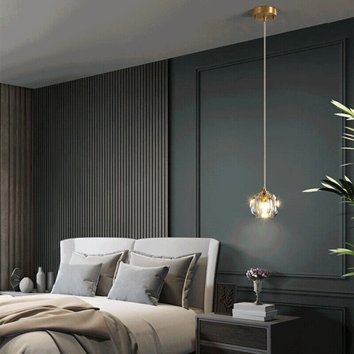 1Pcs LED Crystal Pendant Light Bar Ceiling Lamp Chandelier Lighting Bedroom - Picture 12 of 17