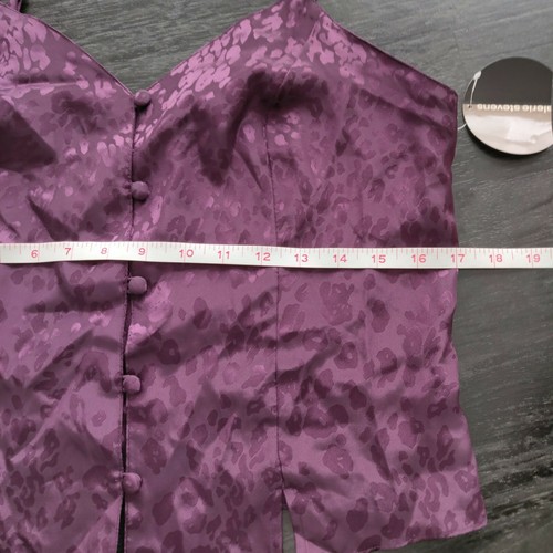 New Vtg Valerie Stevens Satin Pajamas Shorts Set Size Small Med - Picture 7 of 12