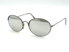 Vintage Fendi F10 Midnight Mirrored Oval Sunglass Frames