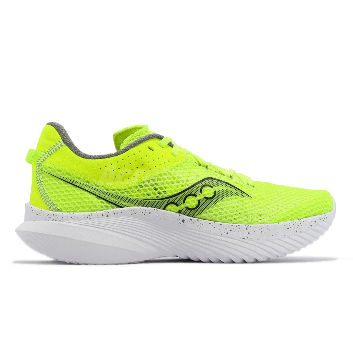 Saucony Kinvara 14 Citron Green White Men Running Jogging Sports Shoes S2082306