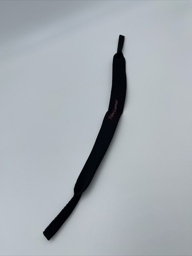 Correa de gafas de pescador volador retenedor negro peces rojos impresos látex suave - Imagen 4 de 7