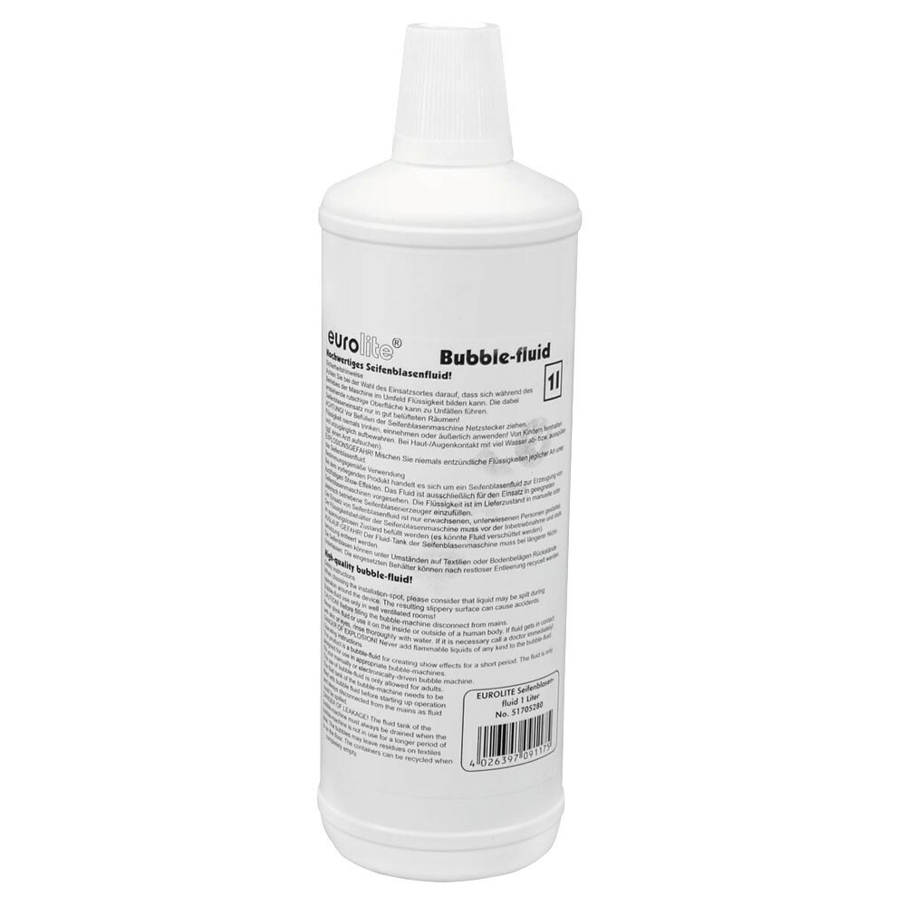 Thumbnail - 1 Liter Seifen Blasen Flüssigkeit Dj Party Zubehör Disco Fluid Big