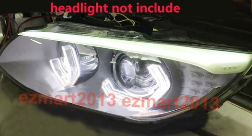 for BMW E90 E91 E92 E93 M3 05-12 Switchback LED halo ring Crystal angel eye DRL - Picture 7 of 18