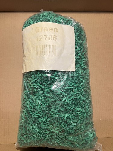 ~3 LB Crinkle Cut Paper Filler - Assorted Colors - Orange, Green, Red, Christmas - Picture 2 of 7