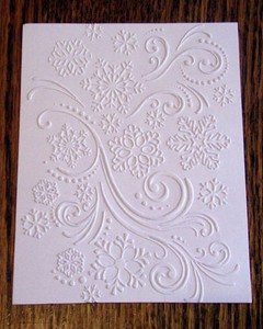 SNOWFLAKES-AND-FLOURISHES-Embossed-Card-Stock-Set-of-12-Sheets-A2-CARD-Size