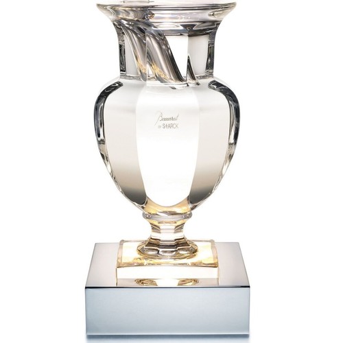 BACCARAT CRYSTAL FOOL VASE HARCOURT LAMP - NEW @ Working Order - Picture 3 of 5