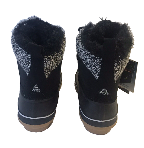 Khombu Lace-Up Women's Waterproof Insulated Winter Faux Fur Sneaker Boots Size 8 - Picture 9 of 15