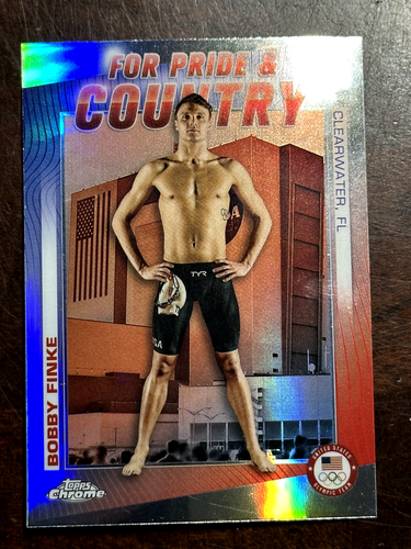 2024 Topps Chrome Olympic Hopefuls Inserts (Pride&Country) - Complete Your Set! - Picture 19 of 42