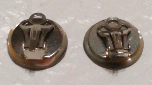 Silver Tone New Zealand Paua Abalone Shell 17mm Round Clip-On Earrings in Box*** - Picture 12 of 12