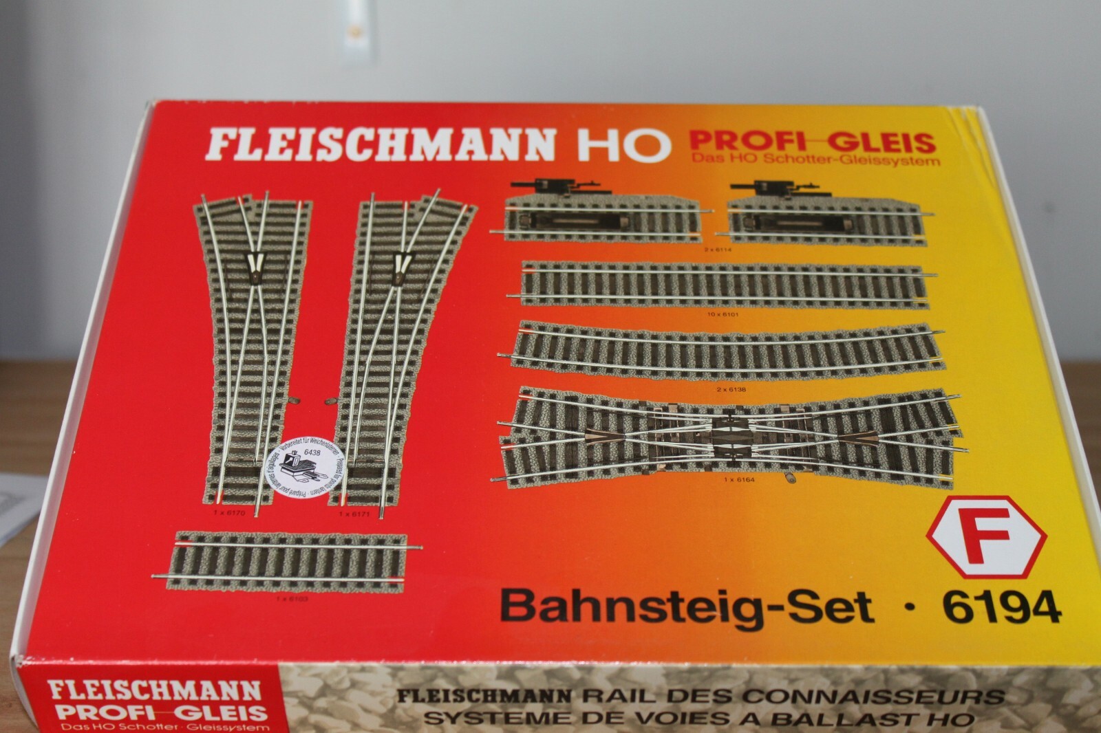 Fleischuomon HO Platformset 6194 nieuw in originele verpakre Fleischuomon HO Platformset 6194 nieuw in originele verpakre