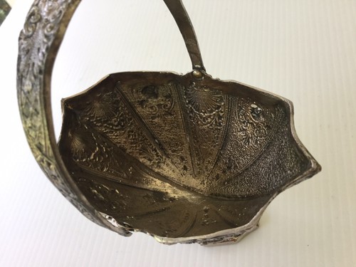 Awesome Ornate Silverplate Silver Plate Cream and Sugar Set HALLMARKED - Foto 7 di 12