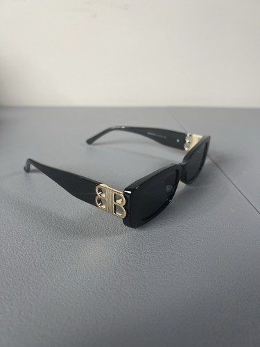 Gafas de sol para mujer Balenciaga BB0096S - negras y doradas - envío gratuito + devoluciones ✅ - Imagen 4 de 11