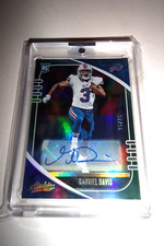 2020 Absolute Gabe Davis GREEN Spectrum Rookie Autograph RC #25/25 Bills Signed
