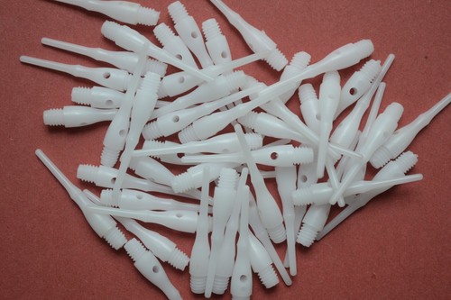 UNICORNO CONTORNO PUNTE MORBIDE PER FRECCETTE PUNTA MORBIDA BIANCO CONFEZIONE DA 50 - Foto 1 di 2