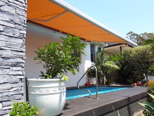 Luxtek Retractable Folding Arm Awning 4.5m x 3.0m Full Cassette Motorised - Picture 21 of 24