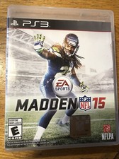 Madden NFL 15 (Sony PlayStation 3, 2014) Case And Manual Only