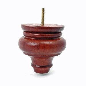 Leg-Daddy-4-3-4-034-Cherry-Finish-Turned-Sofa-Leg-Set-of-2