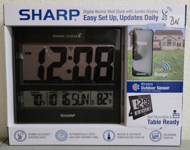 Skyscan Atomic Clock With Indoor Outdoor Temperature Display 88900 88901 For Skyscan Atomic Clock With Indoor, Best Rated Atomic Clock With Indoor Outdoor Temperature