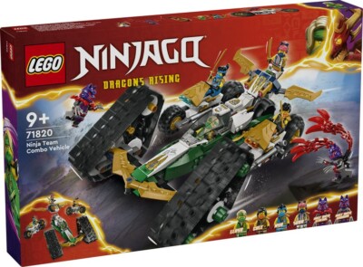 LEGO Ninjago 71820 Kombi-Raupe des Ninja-Teams Konstruktionsspielzeug