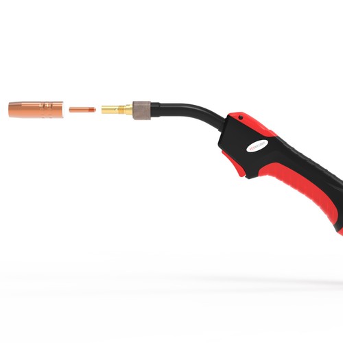 Flexible MIG Welding Gun Torch 100A 10ft Replacement for Lincoln 100L K530-5 - Picture 2 of 4