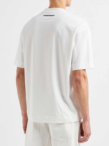 T-SHIRT EMPORIO ARMANI Sz. S 6D1TM61JWZZ 101 WHITE - Picture 2 of 3